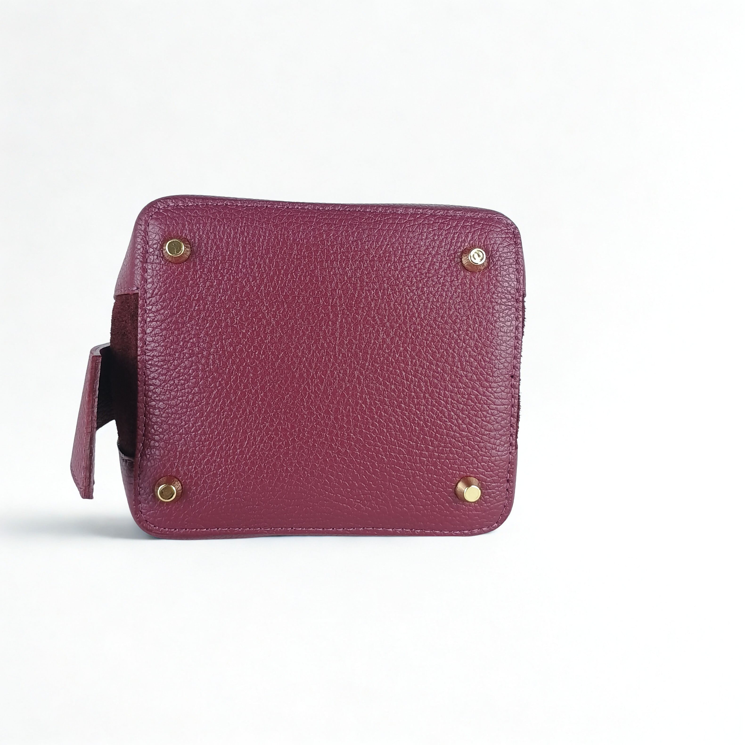 Borsa Secchiello in Vera Pelle MS-3265 - Eleganza Italiana