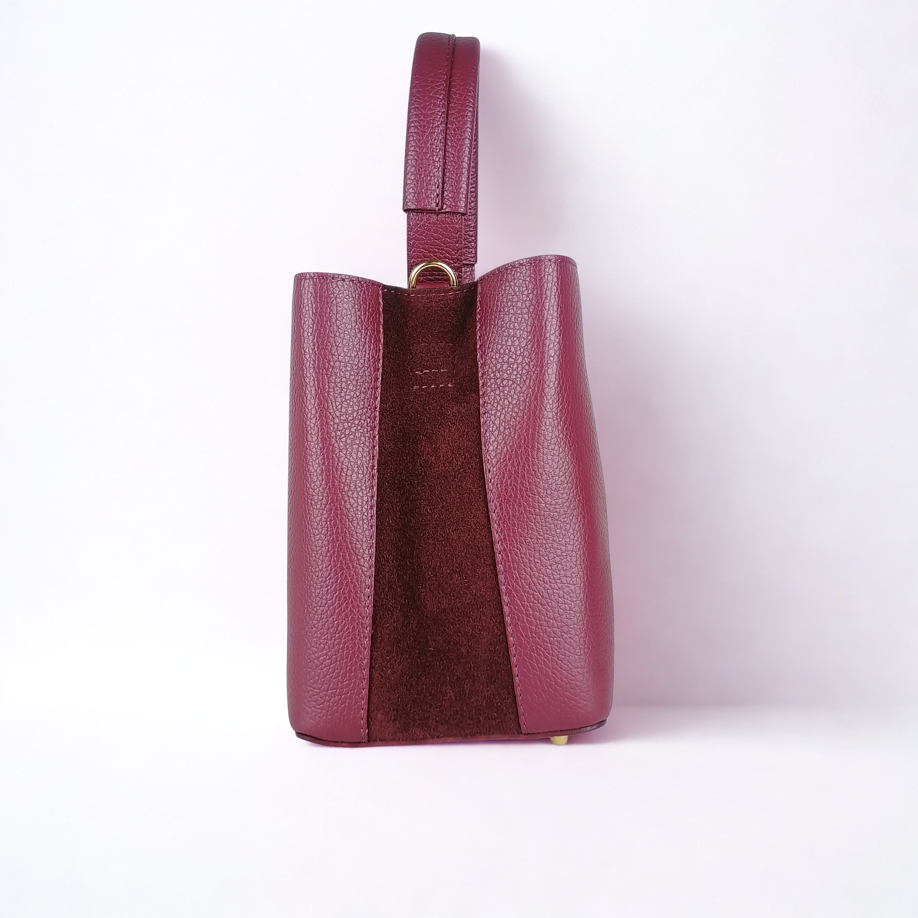 Borsa Secchiello in Vera Pelle MS-3265 - Eleganza Italiana