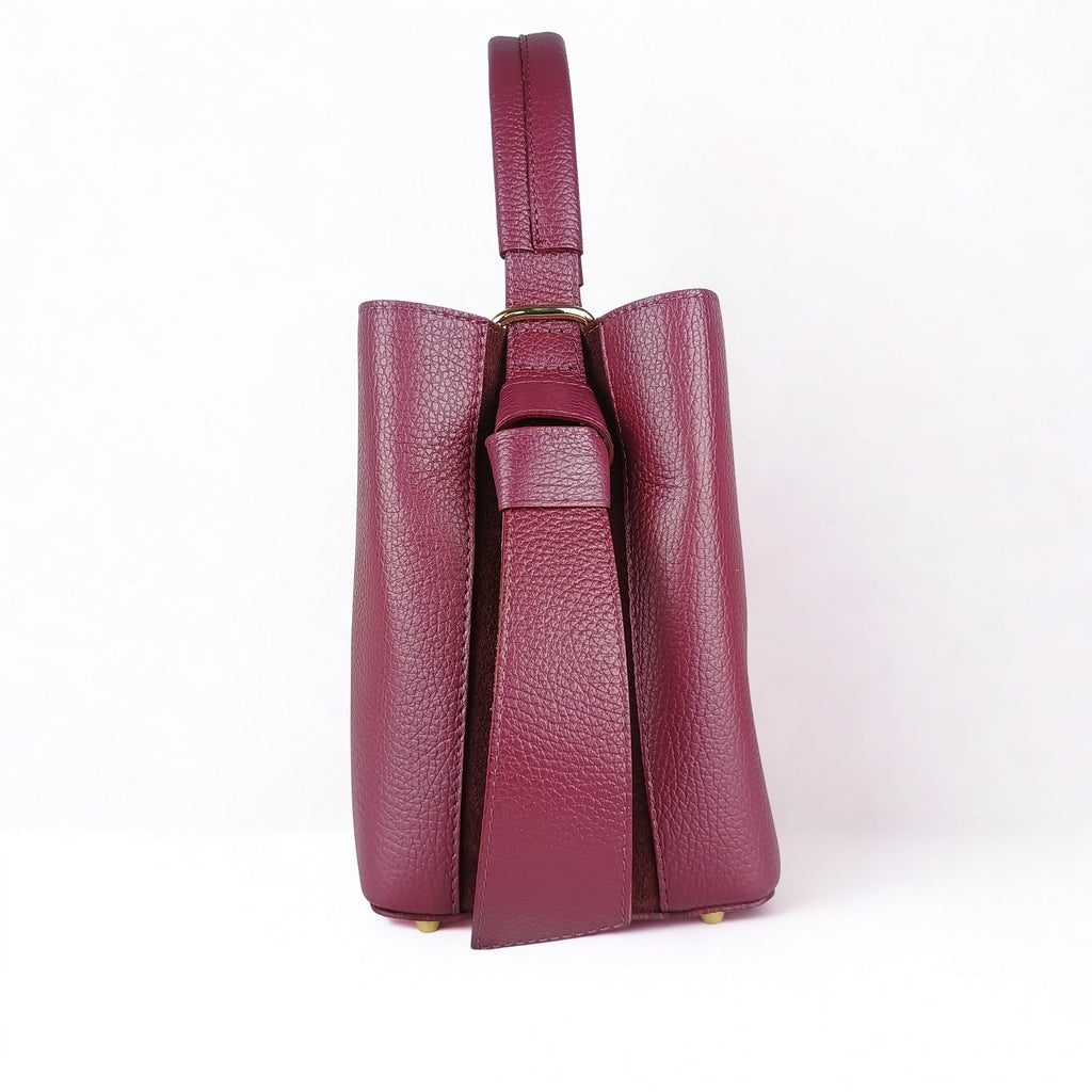 Borsa Secchiello in Vera Pelle MS-3265 - Eleganza Italiana