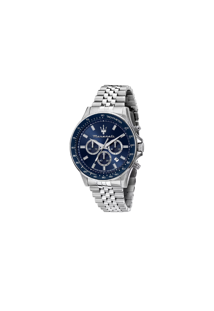 Maserati Sfida Chronograph Quarzo – Quadrante Blu Ø 44mm – R8873640025
