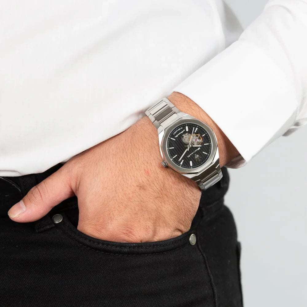 Maserati Stile Automatico R8823142002 – Sportivo, Elegante e Automatico open heart