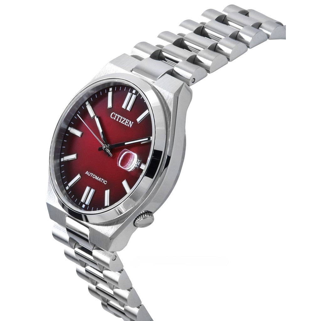 Citizen TSUYOSA Automatic 8210 Red Gradient Dial – Orologio Meccanico Uomo Silver – Cod. NJ0150-56W