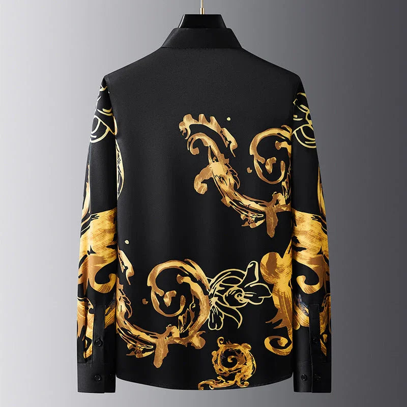 Business Casual Anti-wrinkle Non-ironing Slim-fit Long-sleeved Shirt - VAleG