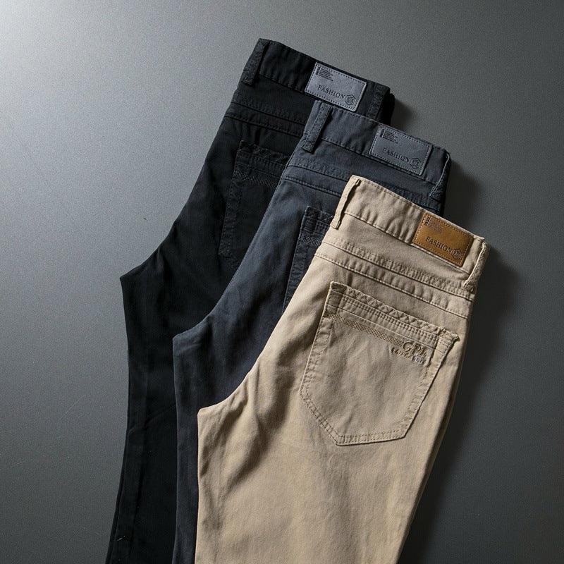 Hong Kong Style Trendy Brand Pants Men's Summer Thin Casual - VAleG