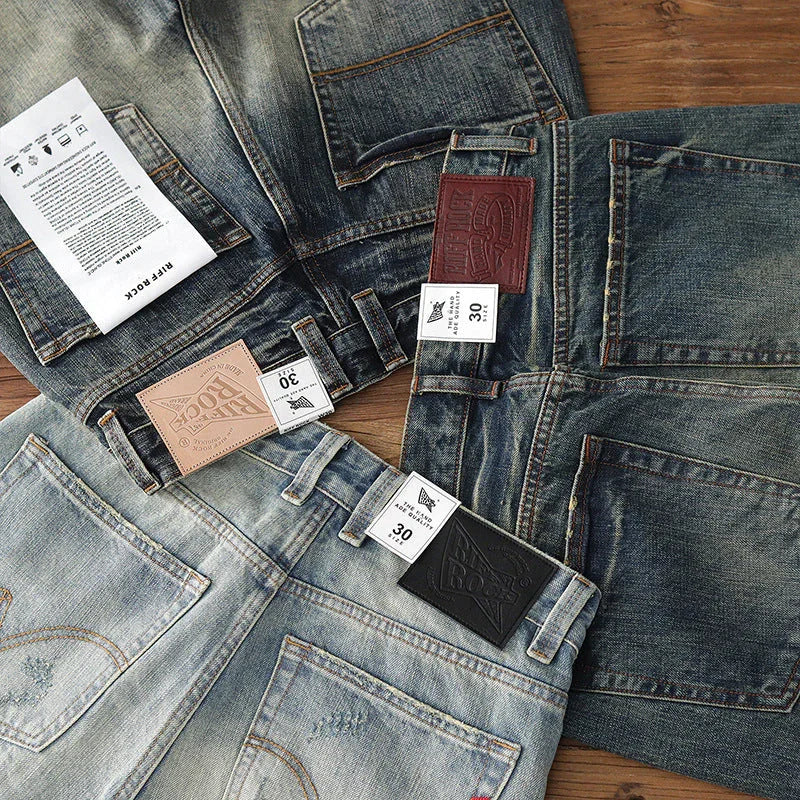 Heavy Retro Jeans Loose Casual Men - VAleG