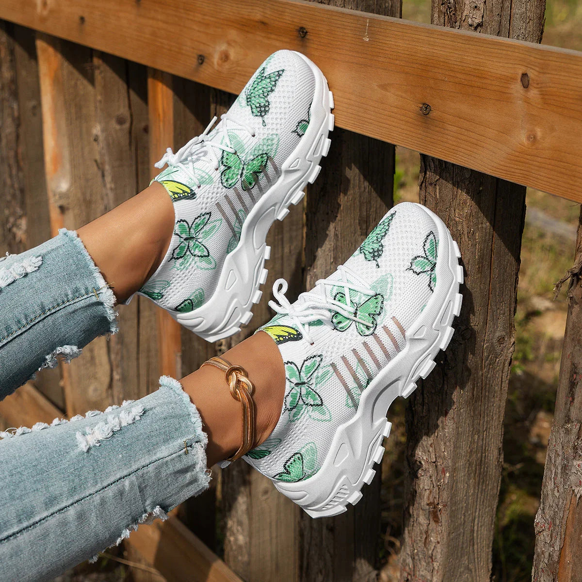 Flying Woven Shoes All-match Non-slip Wear-resistant Sneakers - VAleG