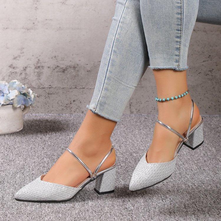 Women's Fashion New High Heel Sandals - VAleG