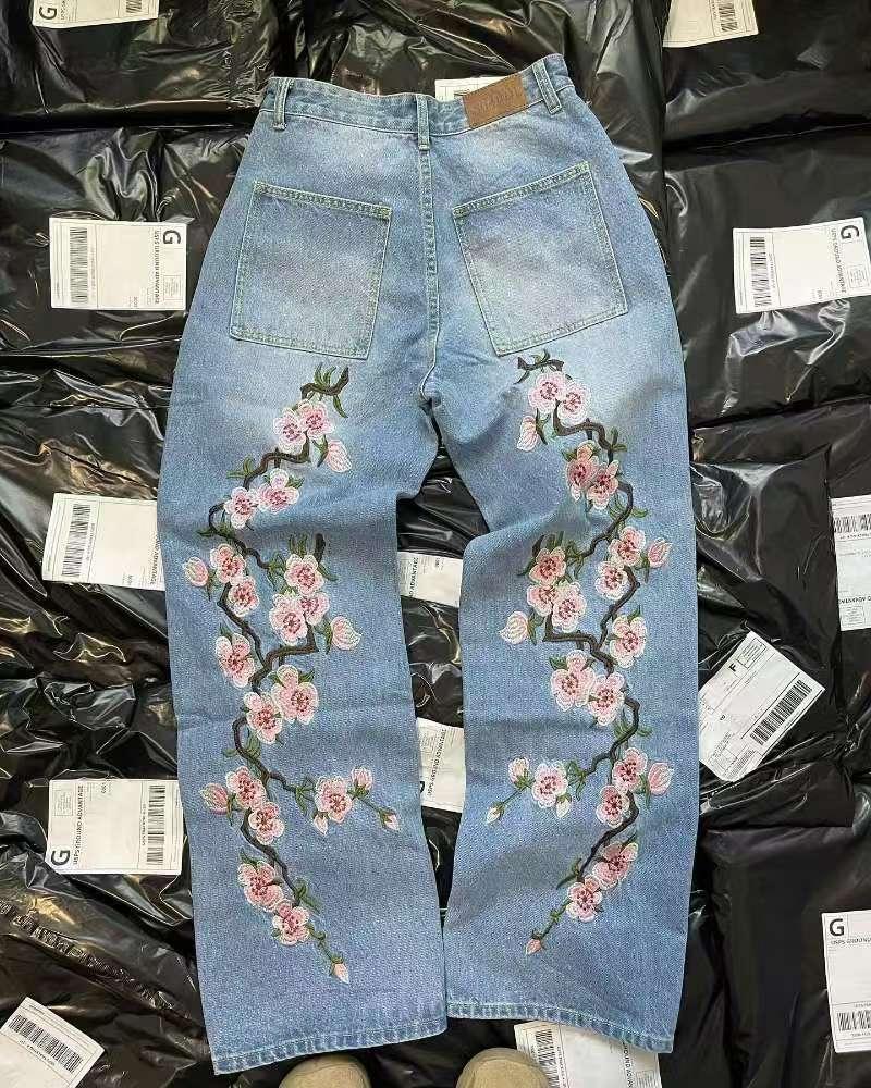 American Retro Washed Summer New Casual Loose Trousers - VAleG