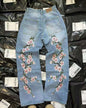 American Retro Washed Summer New Casual Loose Trousers - VAleG