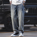 Men's Retro Simple Casual Wide-leg Pants - VAleG