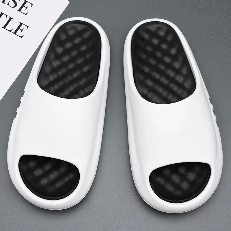 Home Deodorant Flip-flops Leisure Thick Bottom Wear-resistant Beach Shoes For Men - VAleG