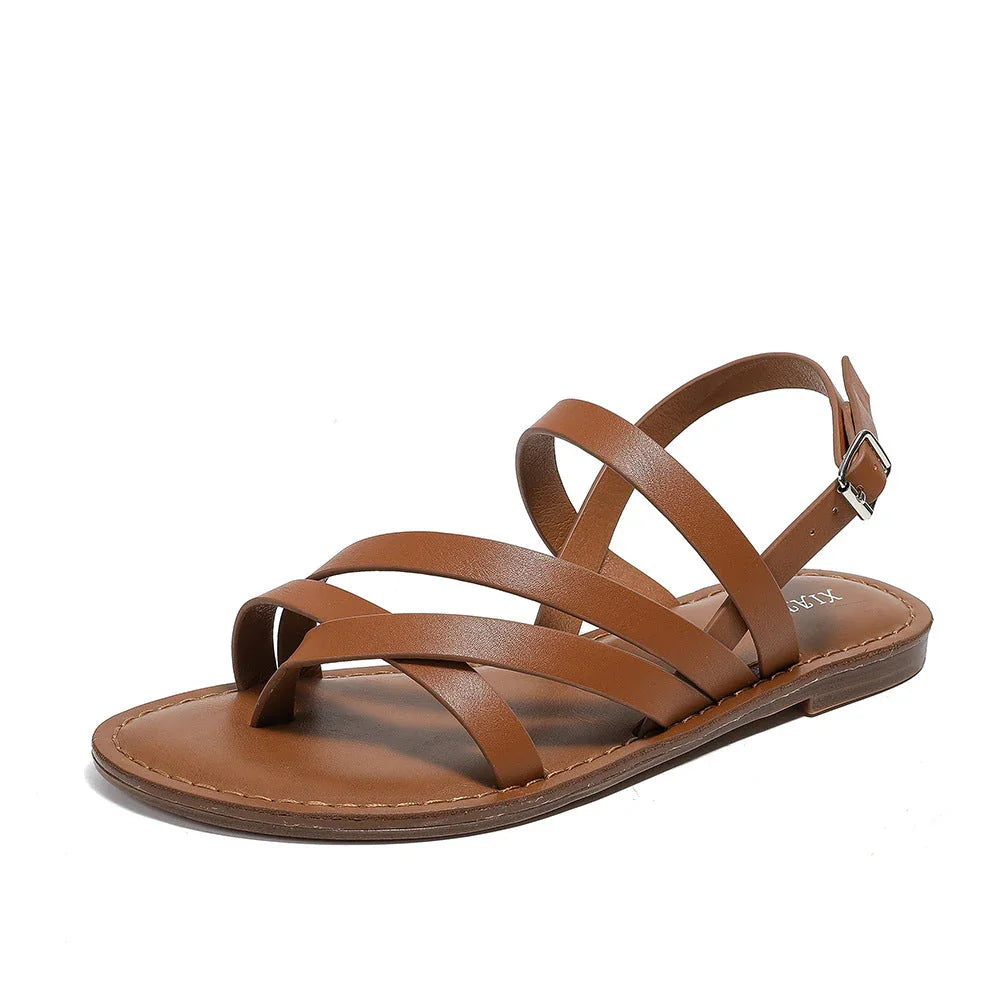 Women's Polyurethane Summer All-match Beach Sandals - VAleG