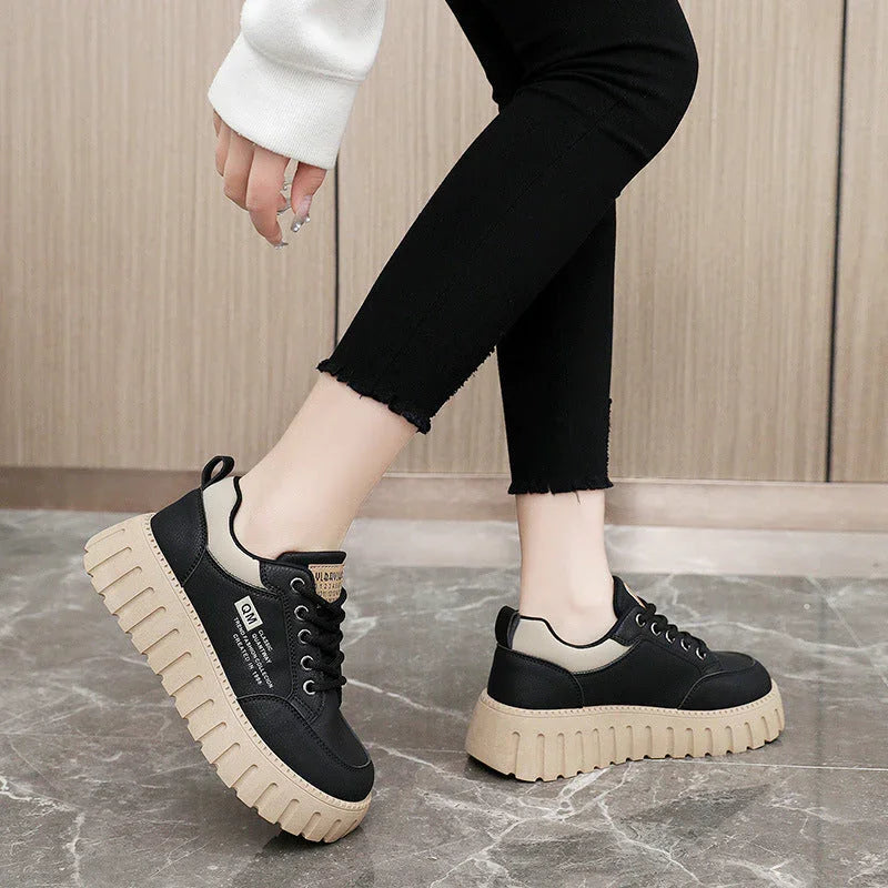 Spring And Summer Hight Increasing Board Shoes Platform Shoes - VAleG