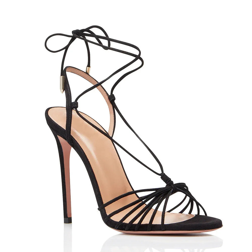 Fashion Sandals Strap Stiletto Heels For Women - VAleG
