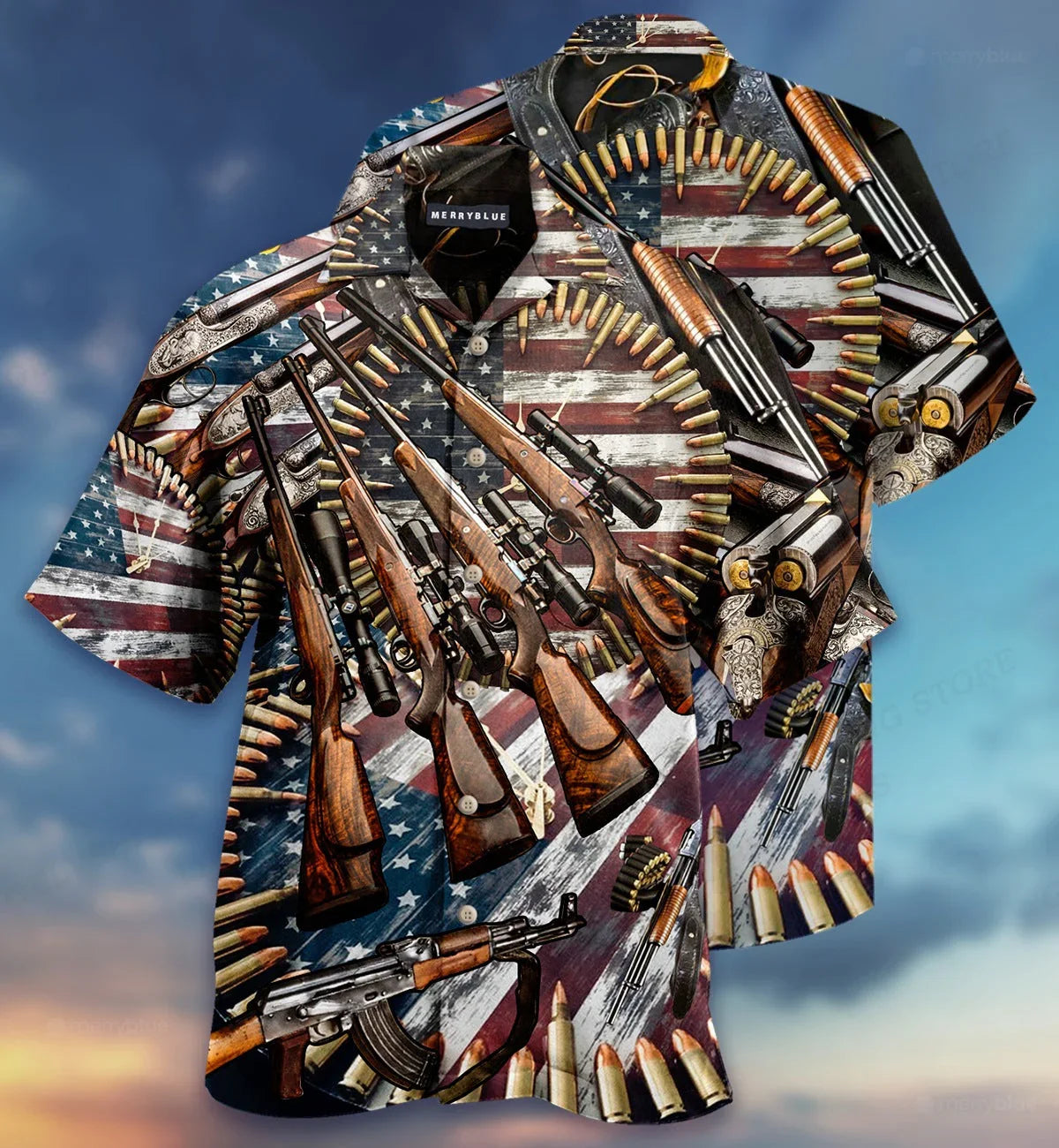Fashion Bus Pattern Summer Men's Casual Shirt - VAleG