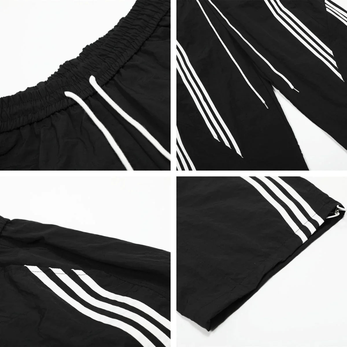 Contrast Color Casual Trousers Men's And Women's Same Loose Sports - VAleG