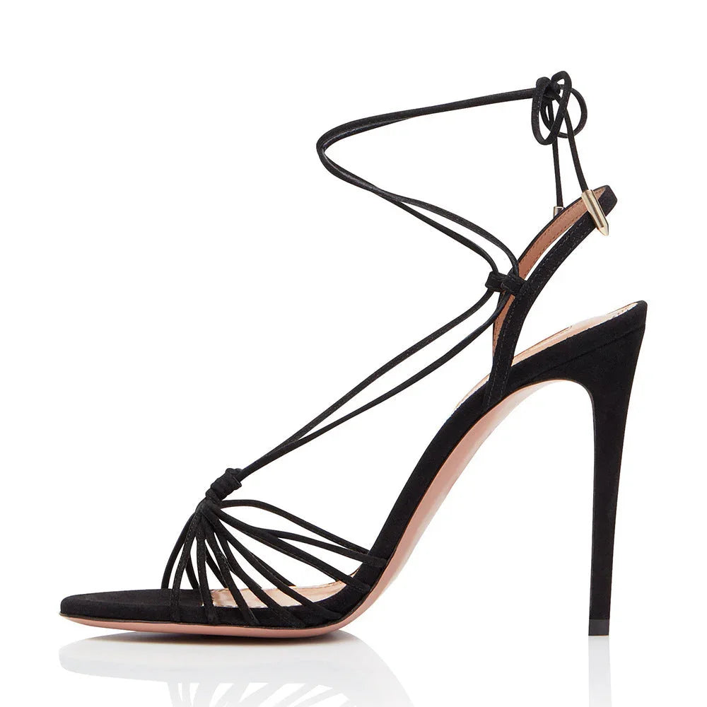 Fashion Sandals Strap Stiletto Heels For Women - VAleG