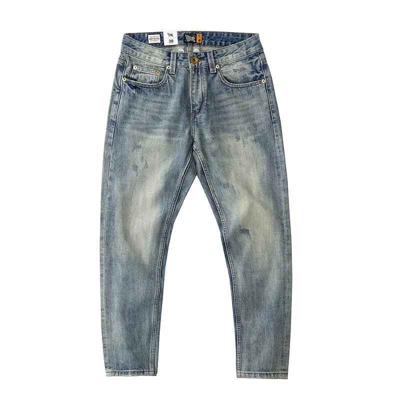 Heavy Retro Jeans Loose Casual Men - VAleG