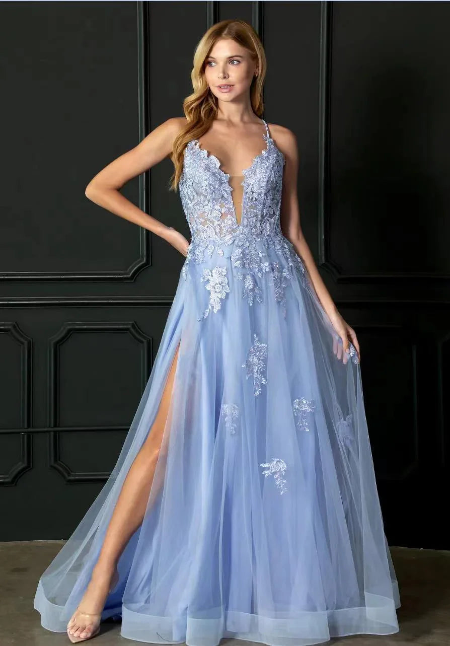 Women Evening Dresses Suspender Dance Dress Long - VAleG