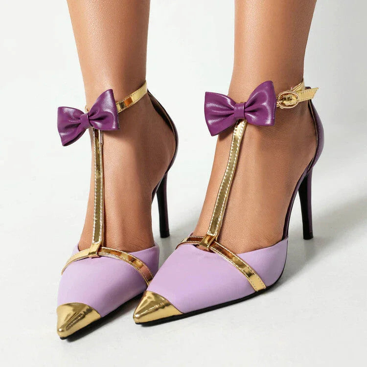 Plus Size Closed Toe High Heel Sandals Women's Shoes - VAleG