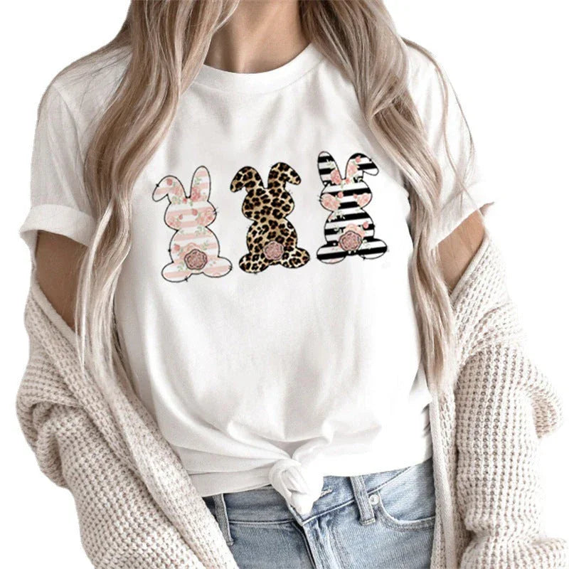 Fashion Personalized T-shirt Women's Short Sleeve - VAleG