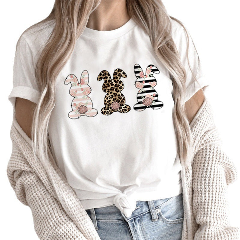Fashion Personalized T-shirt Women's Short Sleeve VAleG