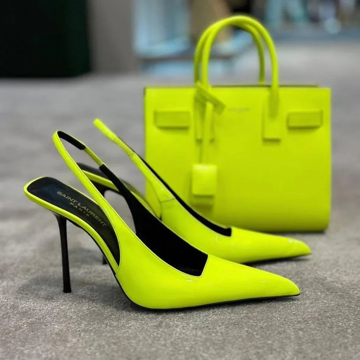 High Heel French Style Temperament Baotou Slingback Sandals - VAleG