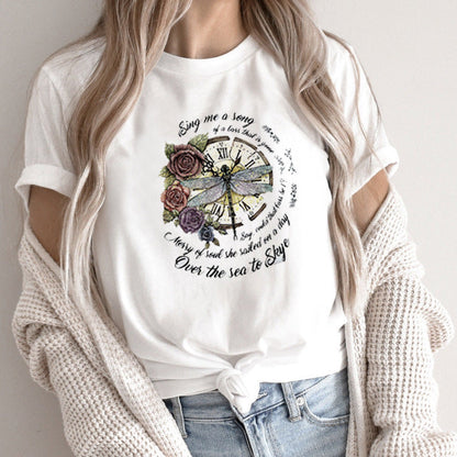 Fashion Personalized T-shirt Women's Short Sleeve VAleG