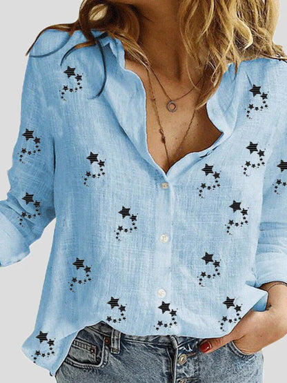 Ethnic Style Fashion Personalized Women's Shirt VAleG