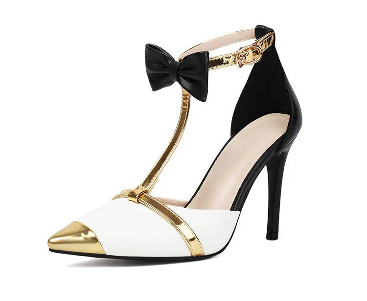 Plus Size Closed Toe High Heel Sandals Women's Shoes - VAleG