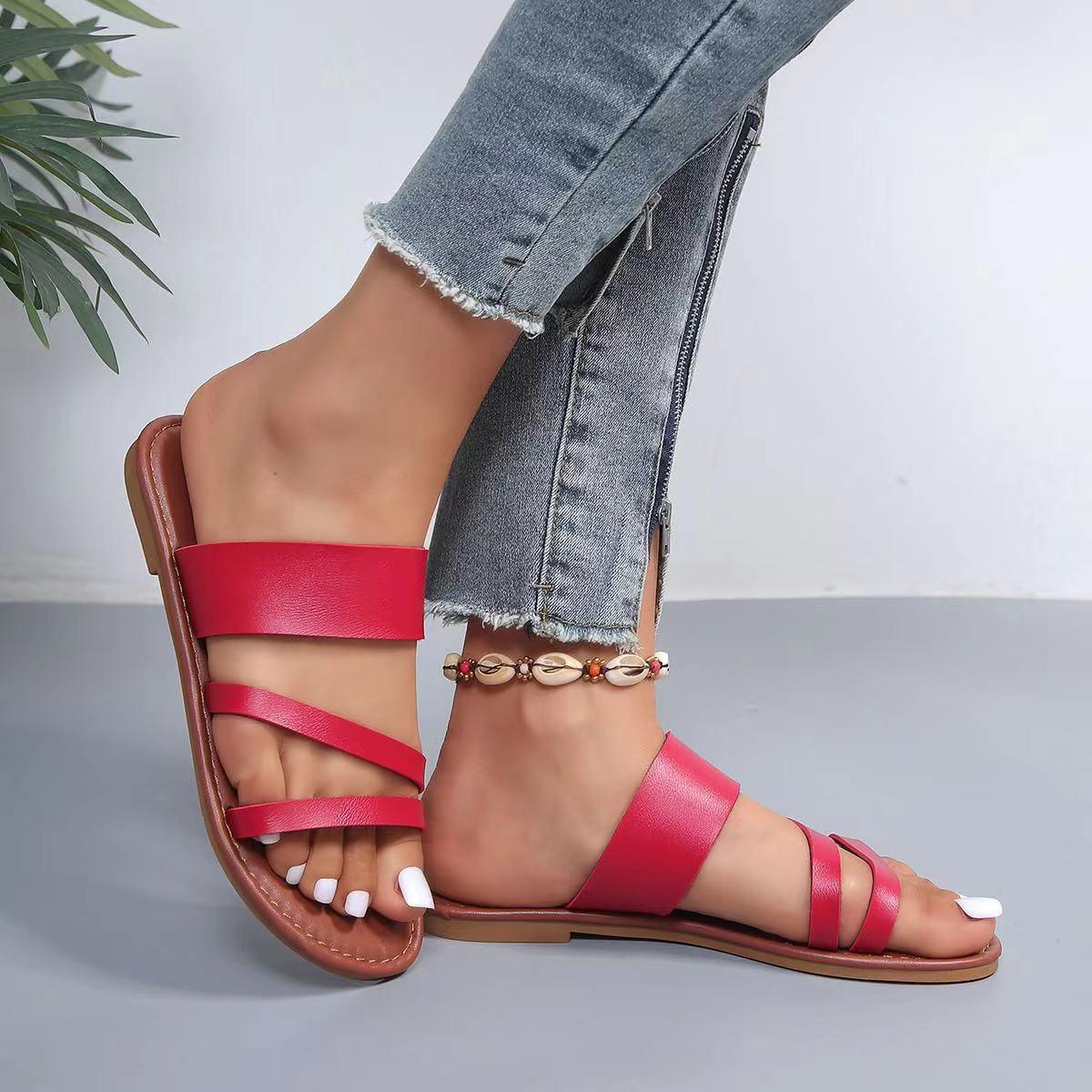 Personality Lightweight Slip-on Women's Slippers - VAleG