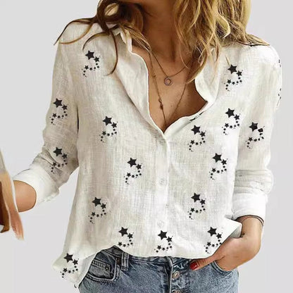 Ethnic Style Fashion Personalized Women's Shirt VAleG