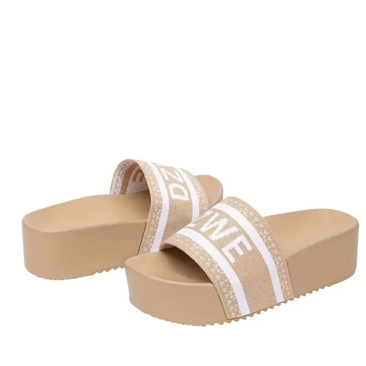 High-end Fashion French Beach Vacation Platform Women's Sandals Slippers - VAleG