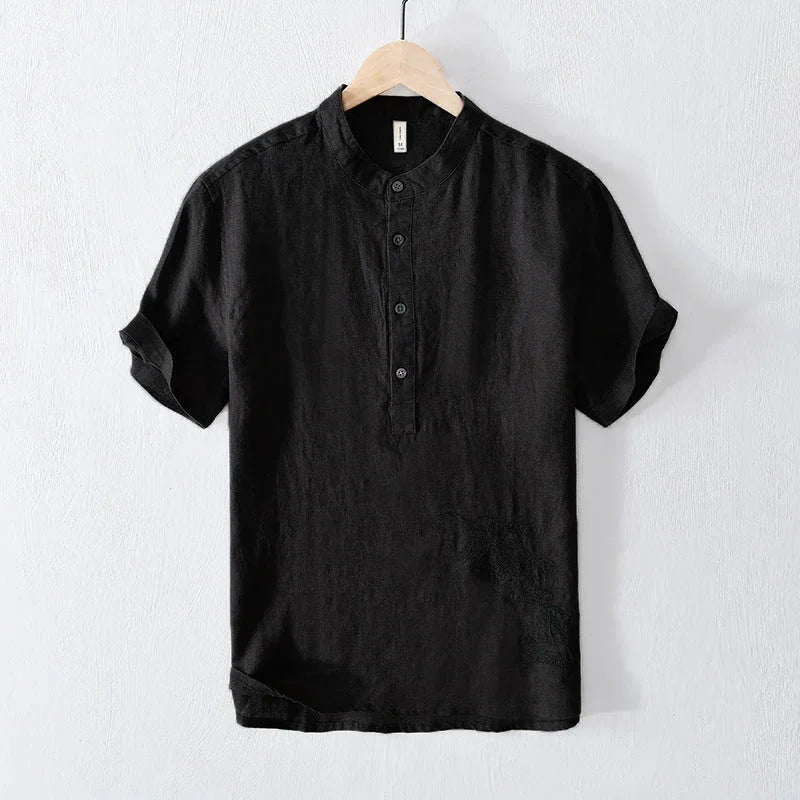 Loose Fashion Japanese Style Retro T-shirt Men - VAleG