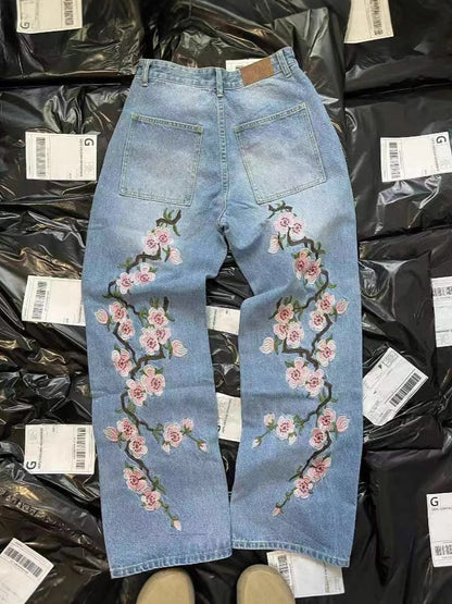 American Retro Washed Summer New Casual Loose Trousers - VAleG