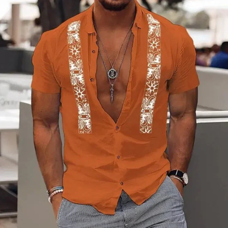 Camicia hawaiana uomo diversi colori – VAleG - VAleG