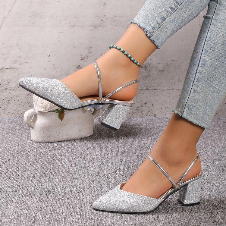 Women's Fashion New High Heel Sandals - VAleG