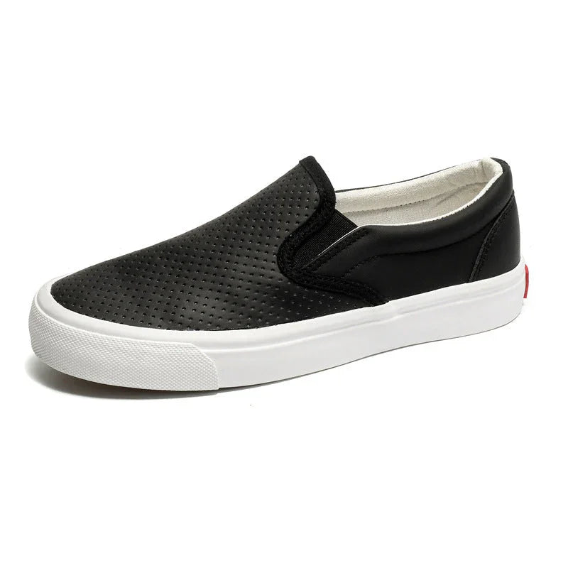 Men's And Women's Korean-style Couple Sports Breathable One Pedal Sneakers - VAleG