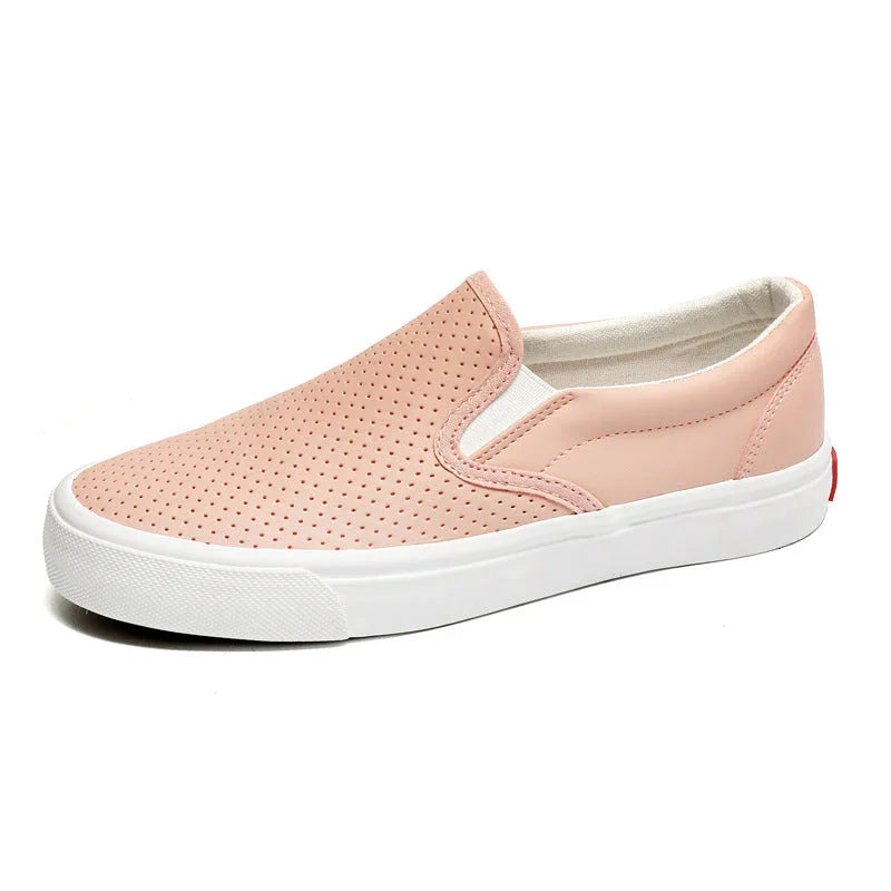 Men's And Women's Korean-style Couple Sports Breathable One Pedal Sneakers - VAleG