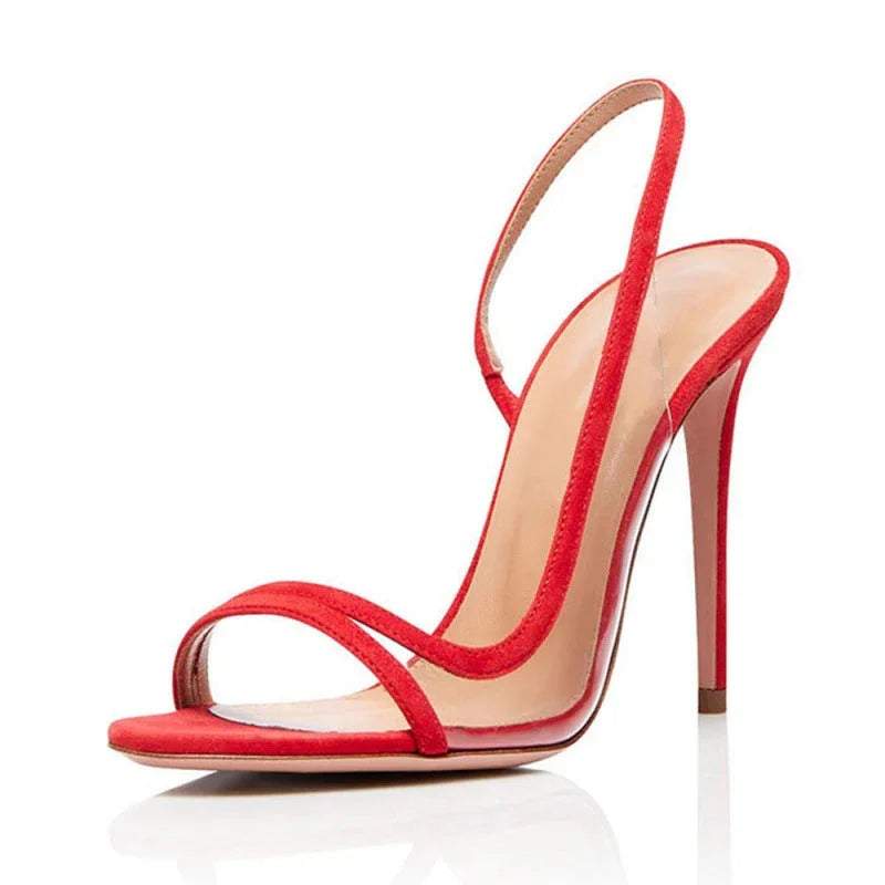 Fashion Personalized Women's Stiletto Heel Sandals - VAleG
