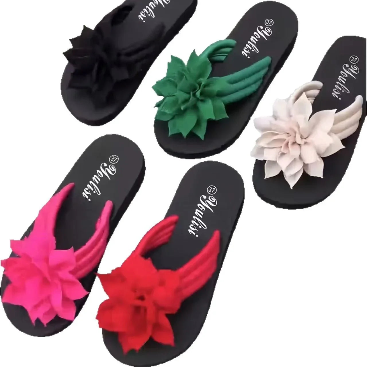 Flip Toe Flip-flops Female Plus-sized Plus-sized - VAleG