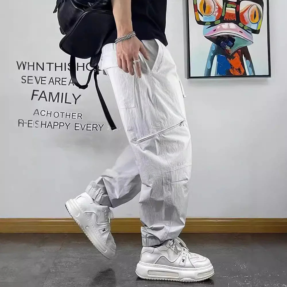 Workwear Men's Quick-drying Breathable Loose Casual Pants - VAleG