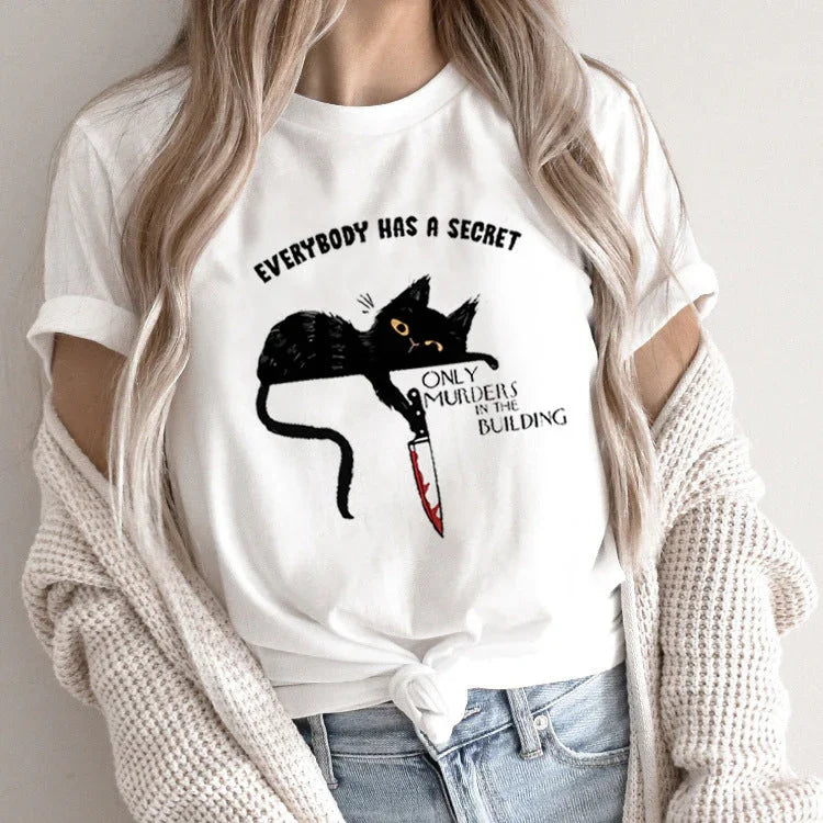 Fashion Personalized T-shirt Women's Short Sleeve - VAleG