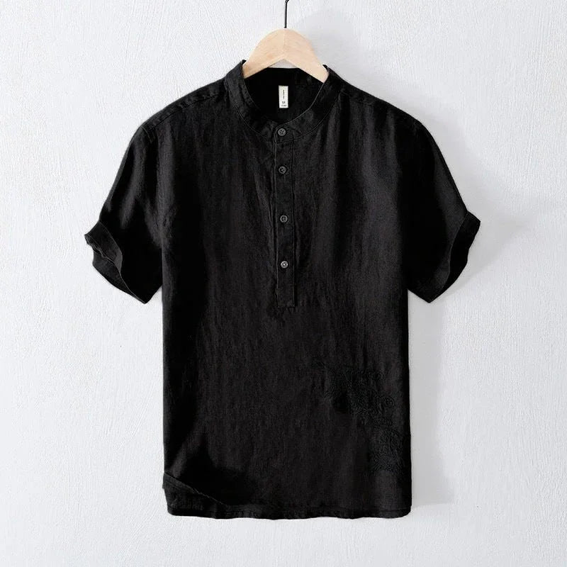 Loose Fashion Japanese Style Retro T-shirt Men - VAleG