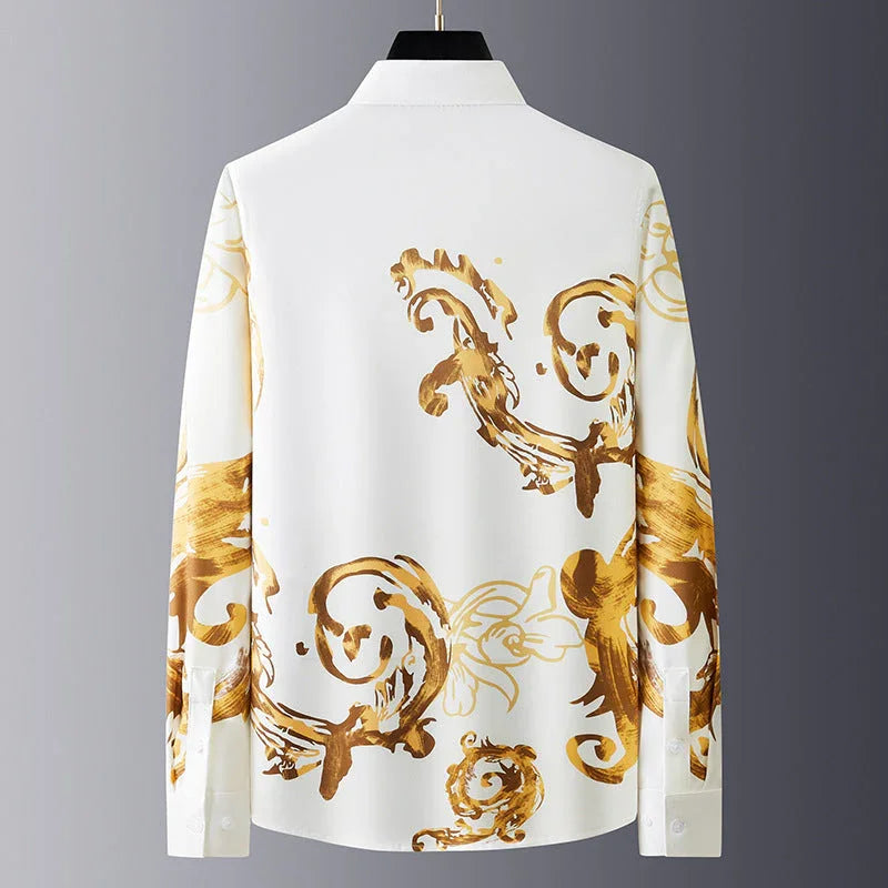Business Casual Anti-wrinkle Non-ironing Slim-fit Long-sleeved Shirt - VAleG