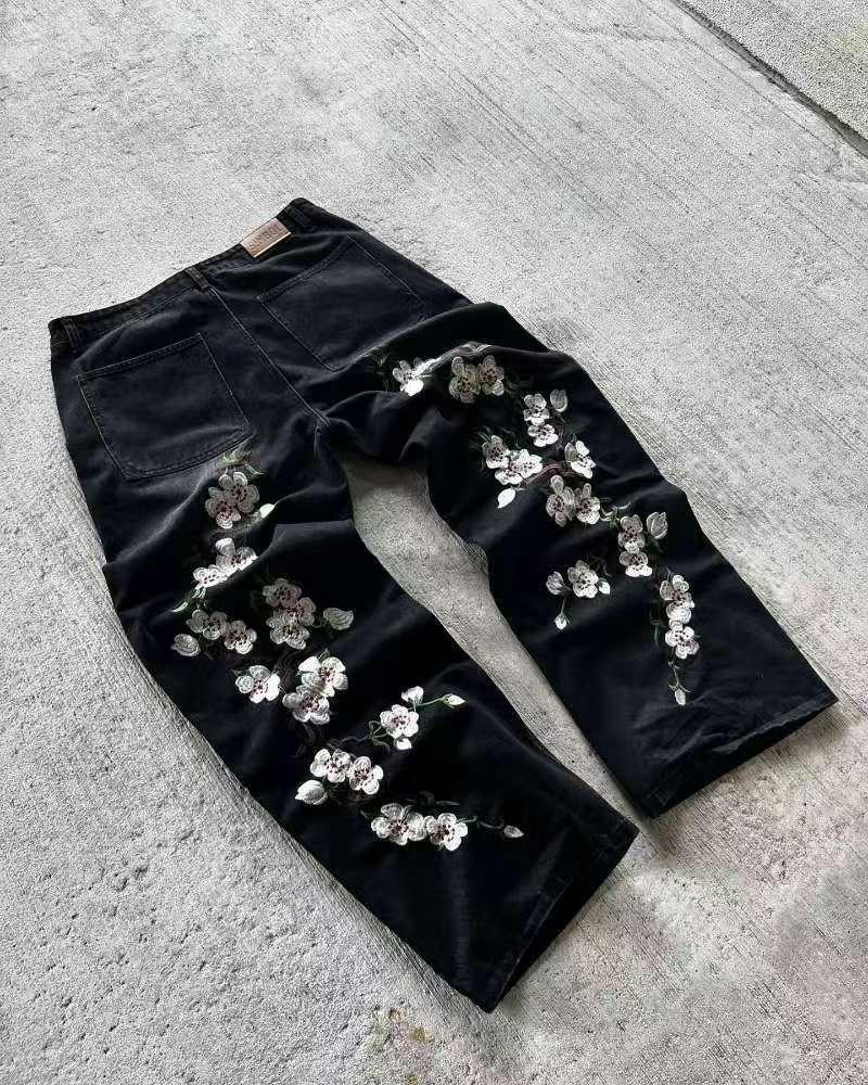 American Retro Washed Summer New Casual Loose Trousers - VAleG