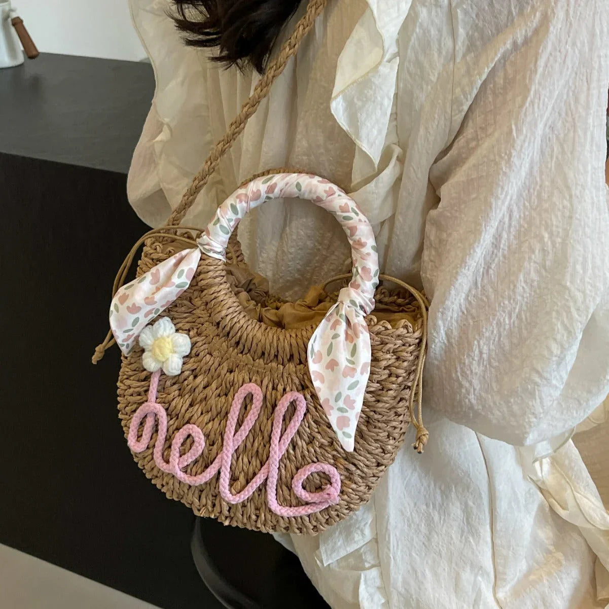 Fashion Personalized Women's Vacation Beach Handbag - VAleG