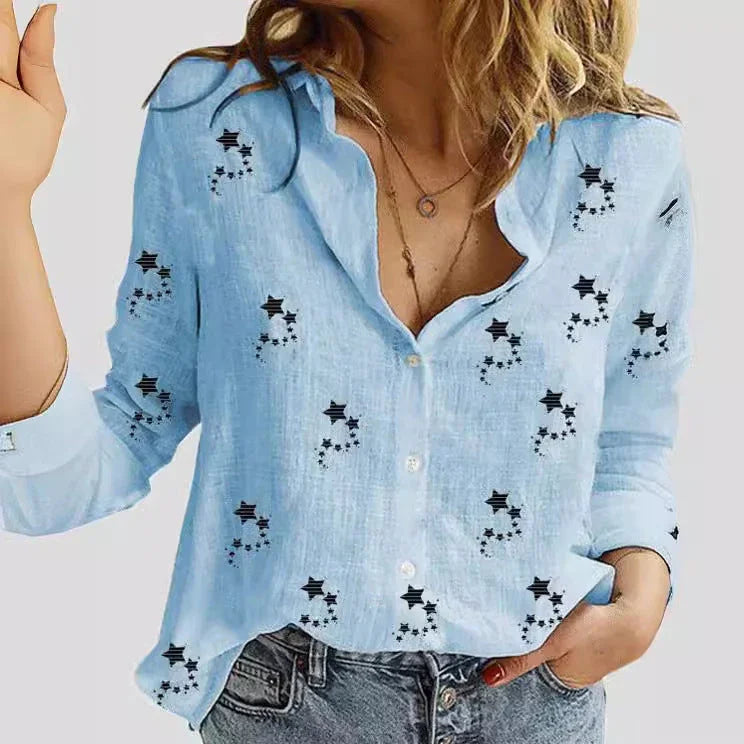 Ethnic Style Fashion Personalized Women's Shirt - VAleG