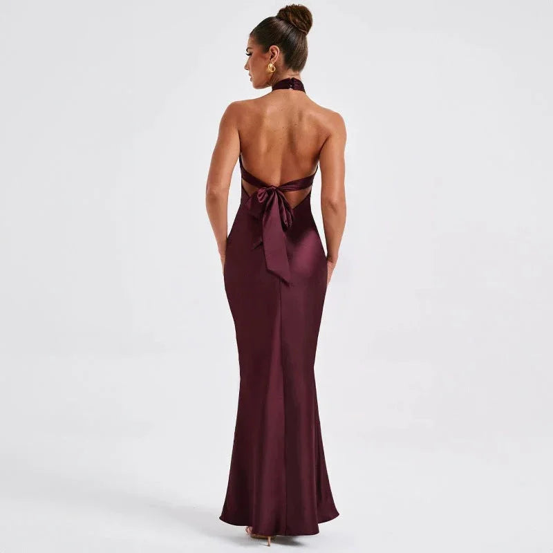 Summer Fashion Elegant Backless Sleeveless Dress - VAleG