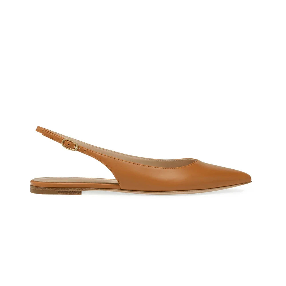 Pointed Flat Bottom Stylish Casual Shoes - VAleG